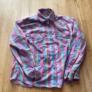 Girls wrangler button up